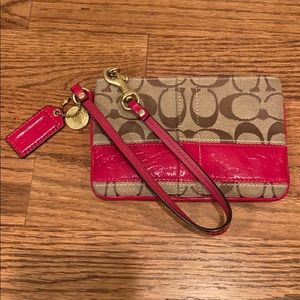 Coach wristlet
